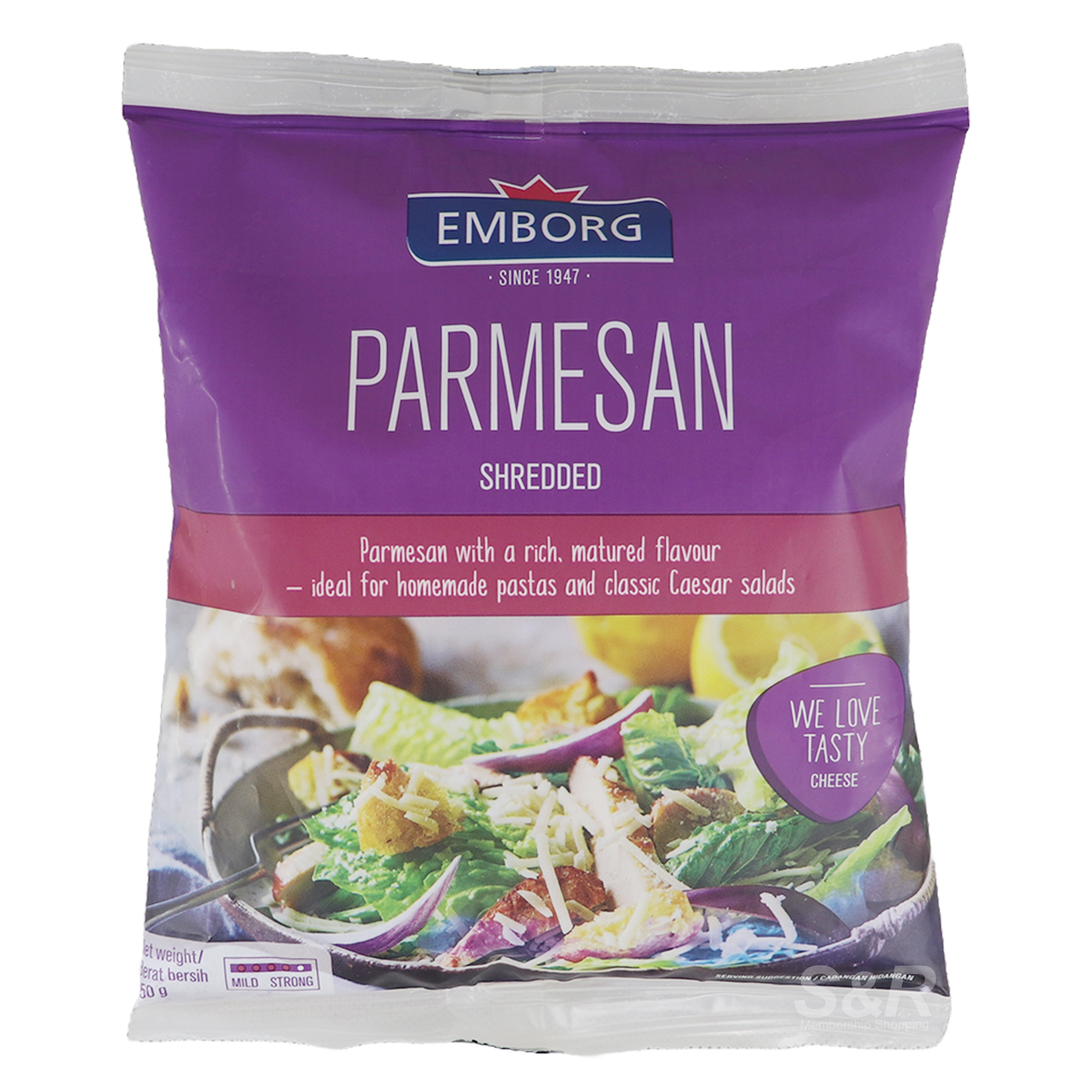 Emborg Shredded Parmesan Cheese 150g